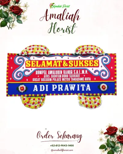 Karangan Bunga Ucapan Selamat di Sudimara Pinang